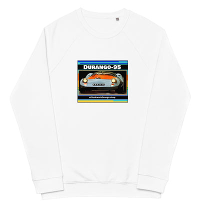 Durango 95. Unisex Organic Raglan Sweatshirt.